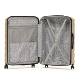 New Zealand Luggage Co 55cm Carry On Franz Josef Collection Trolley SS604C Camel