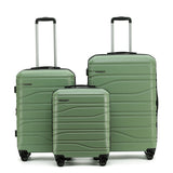 New Zealand Luggage Company Franz Josef Collection Full-Set 77cm/67cm/55cm Trolleys SS604-Oil Green