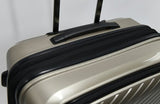 Tosca 66cm Space-X Collection Polypropylene Top-Lid opening Checked luxury trolley luggage TCA100B Champagne