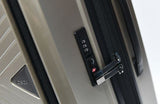 Tosca 66cm Space-X Collection Polypropylene Top-Lid opening Checked luxury trolley luggage TCA100B Champagne