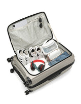 Tosca 76cm Space-X Collection Polypropylene Top-Lid Opening luxury trolley luggage TCA100A Champagne