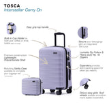 Tosca Interstellar 2.0 54cm-H Polycarbonate Carry-on Trolley Case TCA141C-Moss Green