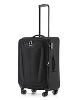 Tosca Altitude Collection 66cm Softside checked four-wheel trolley cases TCA188B-Black
