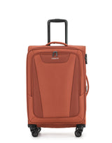 Tosca Altitude Collection Full Set 78/66/55 Softside checked four-wheel trolley cases TCA188set-Rust