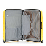 Tosca 55cm Yellow Comet luxury polypropylene hard side Carry-on trolley case TCA200C