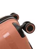 Tosca Comet Collection Full-set 78-67-55cm-H Polypropylene hard side Trolley cases TCA200-Set Mocha