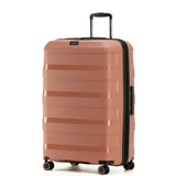 Tosca Comet Collection 78cm polypropylene hard side 4-wheel trolley case TCA200A-Mocha
