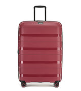 Tosca Comet Collection 78cm polypropylene hard side 4-wheel trolley case TCA200A-Rumba Red