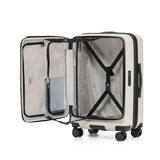 Tosca Zen Collection 65cm-H Polycarbonate Top Lid Zipper opening Trolley case TCA225B-Stone