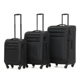 Tosca Sky Runner Collection 68cm-H Soft side Trolley case TCA228B-Black