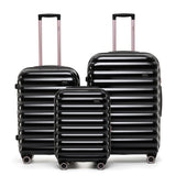 Tosca Como Collection 55cm Polycarbonate carry-on trolley case TCA255C-Black
