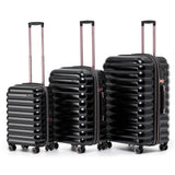 Tosca Como Collection 67cm Polycarbonate trolley case TCA255B-Black