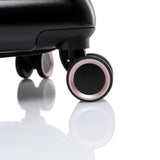 Tosca Como Collection 55cm Polycarbonate carry-on trolley case TCA255C-Black