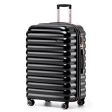 Tosca Como Collection 77cm Polycarbonate trolley case TCA255A-Black