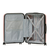 Tosca Eclipse - 55cm Carry On - Rose Gold Polypropylene Small Trolley case TCA300C