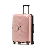 Tosca 67cm Rose Gold Eclipse collection Polypropylene hard side trolley luggage TCA300B