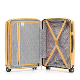 Tosca 76cm-H Globetrotter Collection Checked luxury polypropylene trolley luggage TCA575A-Gold