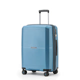 Tosca 66cm-H Globetrotter Collection checked luxury polypropylene trolley luggage TCA575B-Blue