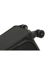 Tosca 81cm-H Vega Collection luxury softside checked trolley luggage in Black TCA720A