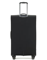 Tosca 81cm-H Vega Collection luxury softside checked trolley luggage in Black TCA720A