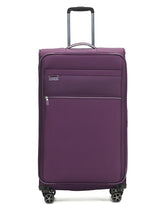 Tosca 81cm-H Vega Collection luxury Softside checked Trolley case in Plum TCA720A