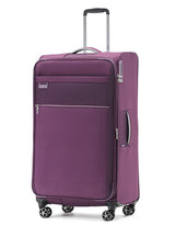 Tosca 81cm-H Vega Collection luxury Softside checked Trolley case in Plum TCA720A