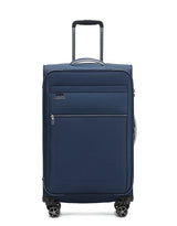 Tosca 70cm-H Navy Vega Collection luxury softside checked trolley luggage TCA720B