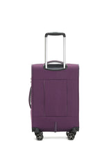 Tosca 70cm-H Vega Collection luxury softside checked trolley luggage in Plum TCA720B