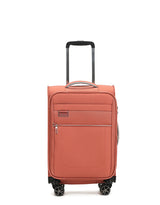 Tosca 55cm-H Vega Collection softside carry on trolley luggage in Rust TCA720C