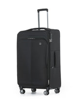 Deluxe Grange Collection TCA752A 80cm Suitcase - Black