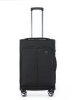 Tosca Deluxe Grange Collection TCA752 Suitcase Full Set - Black