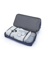 Tosca 70cm Split Compartment Wheel Bag TCA798TWM - Navy/Orange