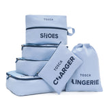 Tosca Packing Organizer Full-Set of 6 TCA801-Blue