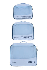 Tosca Packing Organizer Full-Set of 6 TCA801-Blue