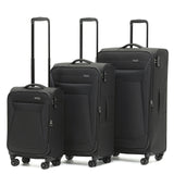 Tosca Aviator 2.0 Collection Full set trolley luggage 82/72/53cm TCA805 Black