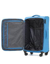Tosca 72cm-H Aviator 2.0 Collection checked Trolley Luggage TCA805B Bjorn Blue
