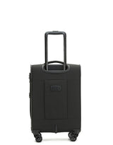 Tosca 82cm Black Aviator 2.0 Collection Soft side checked trolley luggage TCA805A