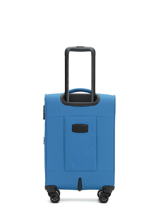 Tosca 53cm-H Blue Mirage Aviator 2.0 soft-side carry-on trolley luggage TCA805C