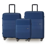 Tosca Orion Collection 55cm-H Carry-on Polypropylene hard side trolley case TCA827C-Navy