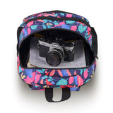 Tosca 48cm-H College Back Pack 35L TCA936-Black Tropical print