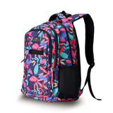Tosca 48cm-H College Back Pack 35L TCA936-Black Tropical print