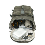 Tosca Harlow Range 43cm-H Top access Barrel Back pack TCA962-Khaki