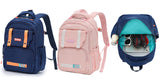 Tosca Kids Primary school 43cm-H Back pack TCA972-Navy