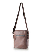 Tosca Vegan leather Cross Body Shoulder bag VG015-Chocolate