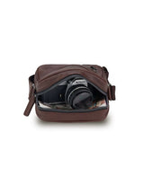 Tosca Vegan leather Cross Body Shoulder bag VG016-Chocolate