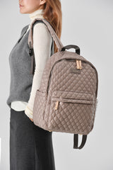 Tosca Metro Collection fashion quilted Backpack MET981-Magnet