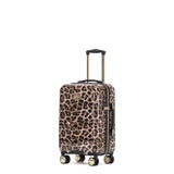 Tosca 55cm Carry-on Hard side Leopard Polycarbonate Trolley luggage TCA111C