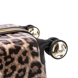 Tosca 78cm Checked Hard side Leopard Collection Polycarbonate 4-Wheel luggage TCA111A
