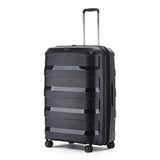 Tosca 78cm Black Comet polypropylene Hard side Trolley luggage TCA200A