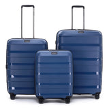 Tosca 78cm Storm Blue Comet Collection Polypropylene Hard side Trolley luggage TCA200A